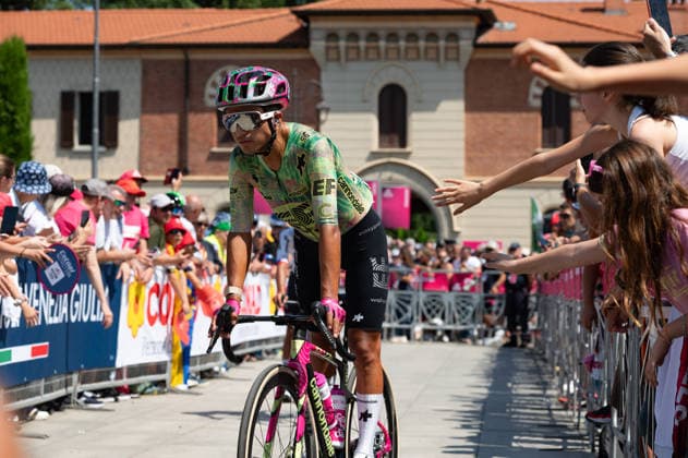 IPA85112771 - Alexander Jefferson Cepeda, Ef Education-Easypost during the 17th stage of Giro d Italia 2026 starting in Cassano d Adda(Milano), Italy, on may 27, 2026  Copyright: xSilviaxColombo IPAxSportx xx 85112771