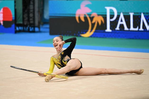 OTHER - Gymnastics - European Championships in Rhythmic gymnastics, Rhythmische Sportgymnastik, RSG Photo by IPA ABACAPRESS.COM85112408 - BANDARENKA Kseniya (BLR) during European Championships in Rhythmic Gymnastics, Gymnastics in Varna, Bulgaria, May 27 2026 Varna Bulgaria  Copyright: xIPAxSport ABACAx
