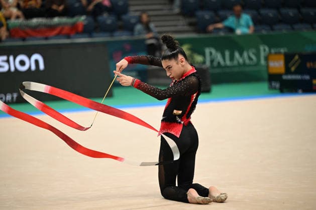 OTHER - Gymnastics - European Championships in Rhythmic gymnastics, Rhythmische Sportgymnastik, RSG Photo by IPA ABACAPRESS.COM85112427 - PISIA Sophia (CYP) during European Championships in Rhythmic Gymnastics, Gymnastics in Varna, Bulgaria, May 27 2026 Varna Bulgaria  Copyright: xIPAxSport ABACAx
