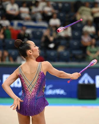 OTHER - Gymnastics - European Championships in Rhythmic gymnastics, Rhythmische Sportgymnastik, RSG Photo by IPA ABACAPRESS.COM85112401 - MISTEREK Olivia (GER) during European Championships in Rhythmic Gymnastics, Gymnastics in Varna, Bulgaria, May 27 2026 Varna Bulgaria  Copyright: xIPAxSport ABACAx