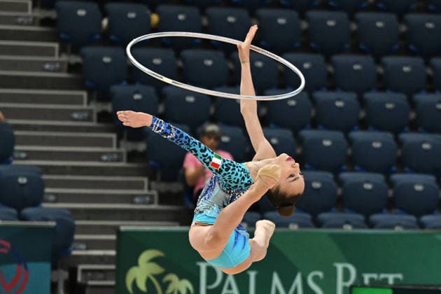 OTHER - Gymnastics - European Championships in Rhythmic gymnastics, Rhythmische Sportgymnastik, RSG Photo by IPA ABACAPRESS.COM85112456 - CASSANO Flavia (ITA) during European Championships in Rhythmic Gymnastics, Gymnastics in Varna, Bulgaria, May 27 2026 Varna Bulgaria  Copyright: xIPAxSport ABACAx