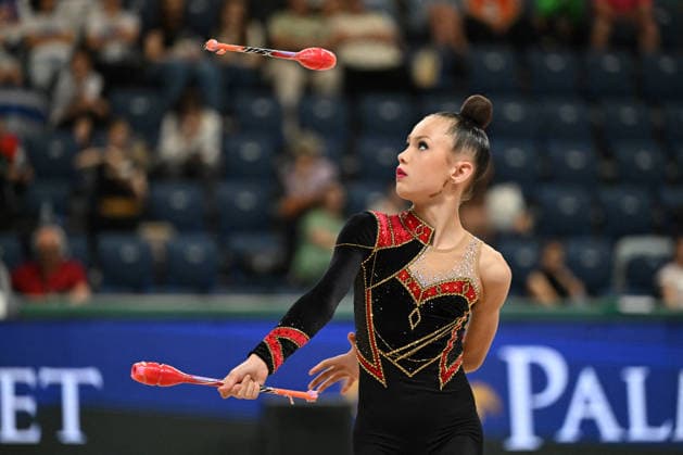 OTHER - Gymnastics - European Championships in Rhythmic gymnastics, Rhythmische Sportgymnastik, RSG Photo by IPA ABACAPRESS.COM85112469 - MAIBORODA Lilija (LTU) during European Championships in Rhythmic Gymnastics, Gymnastics in Varna, Bulgaria, May 27 2026 Varna Bulgaria  Copyright: xIPAxSport ABACAx