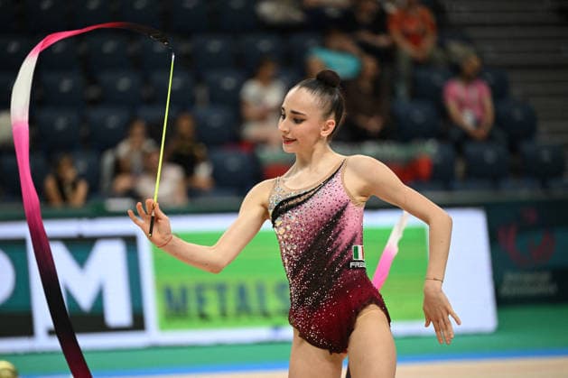 OTHER - Gymnastics - European Championships in Rhythmic gymnastics, Rhythmische Sportgymnastik, RSG Photo by IPA ABACAPRESS.COM85112399 - ZAPPATERRENI Veronica (ITA) during European Championships in Rhythmic Gymnastics, Gymnastics in Varna, Bulgaria, May 27 2026 Varna Bulgaria  Copyright: xIPAxSport ABACAx