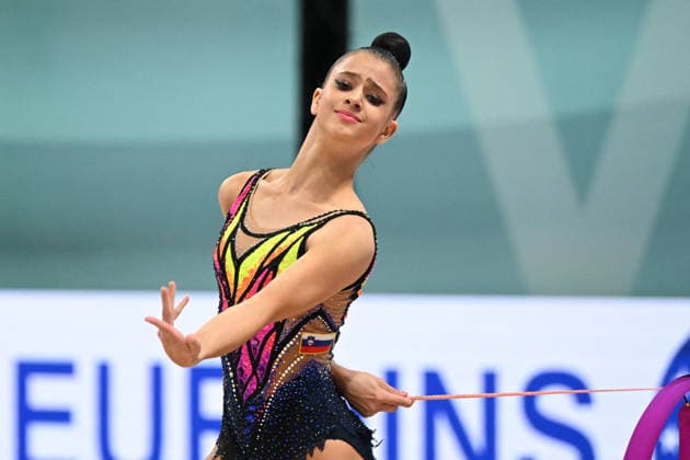 OTHER - Gymnastics - European Championships in Rhythmic gymnastics, Rhythmische Sportgymnastik, RSG Photo by IPA ABACAPRESS.COM85112400 - FURLAN PERMOZER Pia (SLO) during European Championships in Rhythmic Gymnastics, Gymnastics in Varna, Bulgaria, May 27 2026 Varna Bulgaria  Copyright: xIPAxSport ABACAx