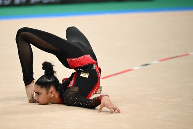 OTHER - Gymnastics - European Championships in Rhythmic gymnastics, Rhythmische Sportgymnastik, RSG Photo by IPA ABACAPRESS.COM85112435 - PISIA Sophia (CYP) during European Championships in Rhythmic Gymnastics, Gymnastics in Varna, Bulgaria, May 27 2026 Varna Bulgaria  Copyright: xIPAxSport ABACAx