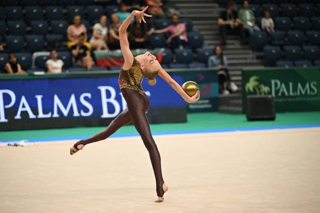 OTHER - Gymnastics - European Championships in Rhythmic gymnastics, Rhythmische Sportgymnastik, RSG Photo by IPA ABACAPRESS.COM85112438 - BABKEVICH Kira (BLR) during European Championships in Rhythmic Gymnastics, Gymnastics in Varna, Bulgaria, May 27 2026 Varna Bulgaria  Copyright: xIPAxSport ABACAx