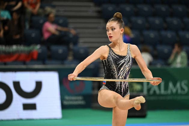 OTHER - Gymnastics - European Championships in Rhythmic gymnastics, Rhythmische Sportgymnastik, RSG Photo by IPA ABACAPRESS.COM85112449 - FINSGAR Ida (SLO) during European Championships in Rhythmic Gymnastics, Gymnastics in Varna, Bulgaria, May 27 2026 Varna Bulgaria  Copyright: xIPAxSport ABACAx