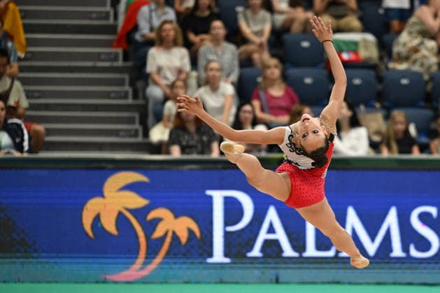 OTHER - Gymnastics - European Championships in Rhythmic gymnastics, Rhythmische Sportgymnastik, RSG Photo by IPA ABACAPRESS.COM85112461 - SARRI Georgia (GRE) during European Championships in Rhythmic Gymnastics, Gymnastics in Varna, Bulgaria, May 27 2026 Varna Bulgaria  Copyright: xIPAxSport ABACAx