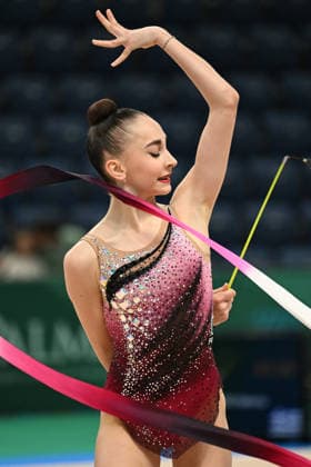OTHER - Gymnastics - European Championships in Rhythmic gymnastics, Rhythmische Sportgymnastik, RSG Photo by IPA ABACAPRESS.COM85112463 - ZAPPATERRENI Veronica (ITA) during European Championships in Rhythmic Gymnastics, Gymnastics in Varna, Bulgaria, May 27 2026 Varna Bulgaria  Copyright: xIPAxSport ABACAx