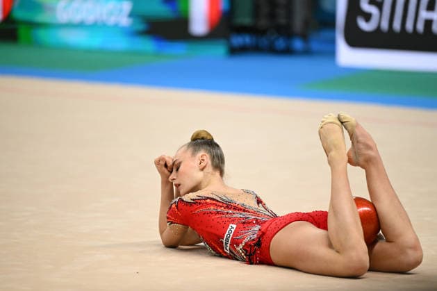 IPA85112915 - GODIOZ Elodie Margot (ITA) during European Championships in Rhythmic gymnastics, Rhythmische Sportgymnastik, RSG Gymnastics in Varna, Bulgaria, May 27 2026  Copyright: xFilippoxTomasi IPAxSportx xx 85112915