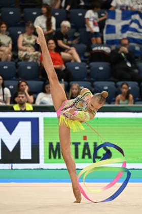 IPA85112919 - DIETE Melissa (GER) during European Championships in Rhythmic gymnastics, Rhythmische Sportgymnastik, RSG Gymnastics in Varna, Bulgaria, May 27 2026  Copyright: xFilippoxTomasi IPAxSportx xx 85112919