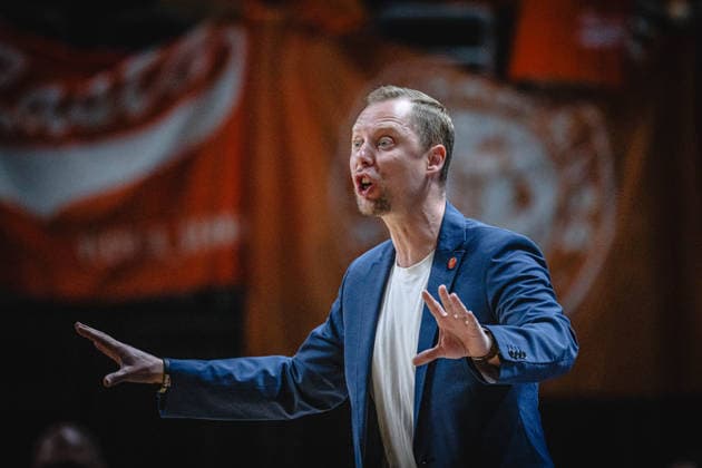 Basketball Berlin 27 05 2026 Season 2025 2026 EasyCredit BBL 1 Bundesliga Men, Men Playoffs Quarterfinals Game 5 Alba Berlin RASTA Vechta Christian Held Vechta, Coach