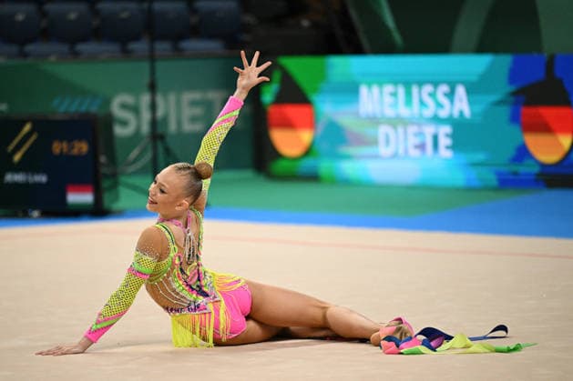 OTHER - Gymnastics - European Championships in Rhythmic gymnastics, Rhythmische Sportgymnastik, RSG Photo by IPA ABACAPRESS.COM85112920 - DIETE Melissa (GER) during European Championships in Rhythmic Gymnastics, Gymnastics in Varna, Bulgaria, May 27 2026 Varna Bulgaria  Copyright: xIPAxSport ABACAx