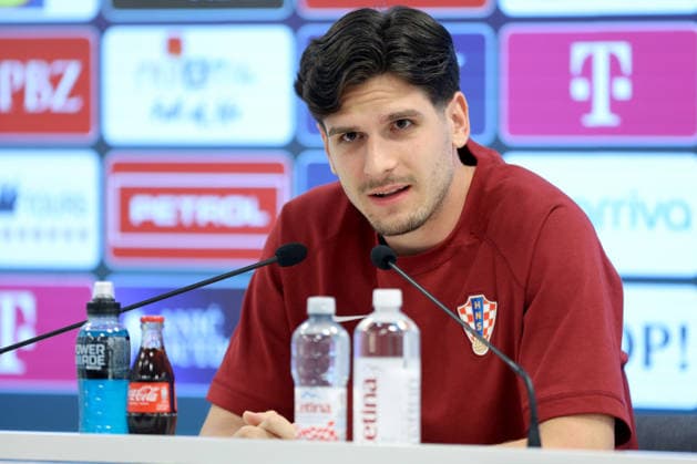Football, Croatia national team, Press conference