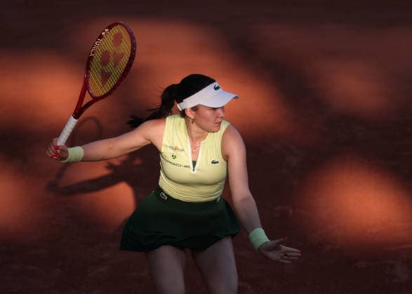 Eva Lys GER , Ladies Singles, Ladies Singles Tennis French Open 2026 Roland Garros Paris France 27 May 2026 Copyright: xJuergenxHasenkopfx
