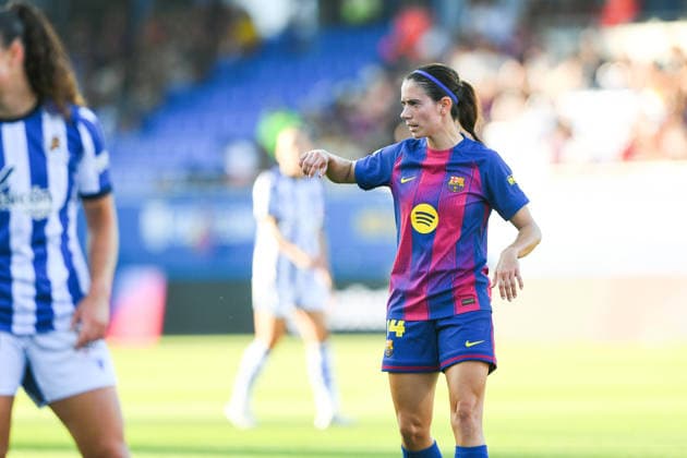 FC Barcelona, Barca v REAL SOCIEDAD. JOHAN CRUYFF STADIUM,BARCELONA. May 27,2026 FC BARCELONA vs REAL SOCIEDAD. May 27,2026 Aitana Bonmati (14) of FC Barcelona during the match between FC Barcelona and Real Sociedad corresponding to the last day of the La Liga F at the Johan Cruyff Stadium in Barcelona, Spain, on May 27, 2026. Alexia Putellas last game with FC Barcelona Barcelona ESP Copyright: xS.xRosx