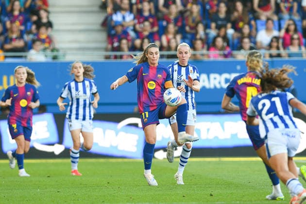FC Barcelona, Barca v REAL SOCIEDAD. JOHAN CRUYFF STADIUM,BARCELONA. May 27,2026 FC BARCELONA vs REAL SOCIEDAD. May 27,2026 Alexia Putellas (11) of FC Barcelona during the match between FC Barcelona and Real Sociedad corresponding to the last day of the La Liga F at the Johan Cruyff Stadium in Barcelona, Spain, on May 27, 2026. Alexia Putellas last game with FC Barcelona Barcelona ESP Copyright: xS.xRosx