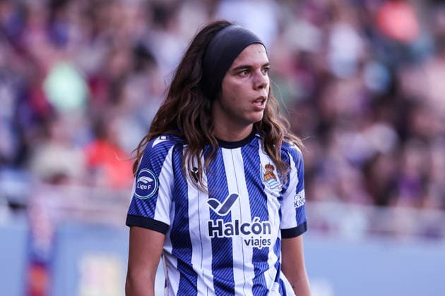 May 27, 2026, Sant Joan Despi, Barcelona, Spain: Andreia De Jesus Jacinto of Real Sociedad looks on during the Spanish Women league, Liga F, football match played between FC Barcelona, Barca and Real Sociedad at Johan Cruyff Stadium on May 27, 2026 in Sant Joan Despi, Barcelona. FC Barcelona V Real Sociedad - Liga F  - ZUMAa181 20260527_zaa_a181_078 Copyright: xJavierxBorregox