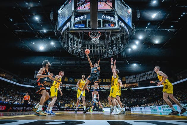 Basketball Berlin 27 05 2026 Season 2025 2026 EasyCredit BBL 1 Bundesliga Men, Men Playoffs Quarterfinals Game 5 Alba Berlin RASTA Vechta Alonzo Verge Vechta, No 11