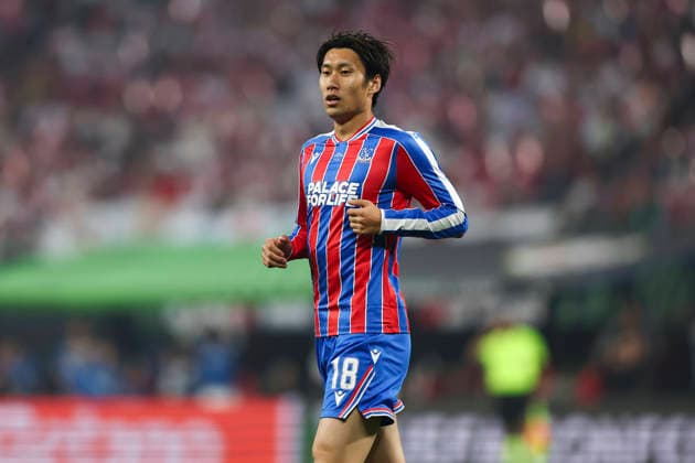 Crystal Palace v Rayo Vallecano, UEFA Conference League Final Crystal Palace midfielder Daichi Kamada (18) during the Crystal Palace v Rayo Vallecano UEFA Conference League Final match at Red Bull Arena, Leipzig, Germany on 27 May 2026 Credit: Ian Stephen Every Second Media Editorial use only. All images are copyright Every Second Media Limited. No images may be reproduced without prior permission. Copyright: xIMAGO EveryxSecondxMediax ESM-2015-0042 IanxStephenx xEveryxSecondxMediax