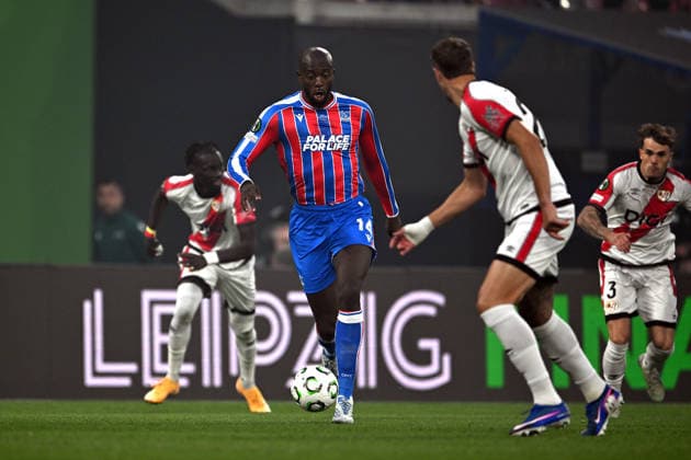 IPA85115335 - Jean-Philippe Mateta (Crystal Palace F.C.) during the UEFA Europe Conference 2026 final between Rayo Vallecano de Madrid vs. Crystal Palace F.C. on May 27th, 2026 at the Red Bull Arena, Leipzig, Germany  Copyright: xVincenzoxOrlando IPAxSportx xx 85115335