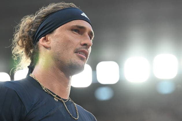 2026 French Open (Roland-Garros) - Day 4 PARIS, FRANCE - MAY 27: Alexander Zverev of Germany in action against Tomas Machac (not seen) of Czech Republic during the Men s Singles second round on Day Four of the 2026 French Open at Roland Garros on May 27, 2026 in Paris, France. Burak Akbulut Anadolu Paris France. Editorial use only. Please get in touch for any other usage.  Copyright: x2026xAnadoluxBurakxAkbulutx