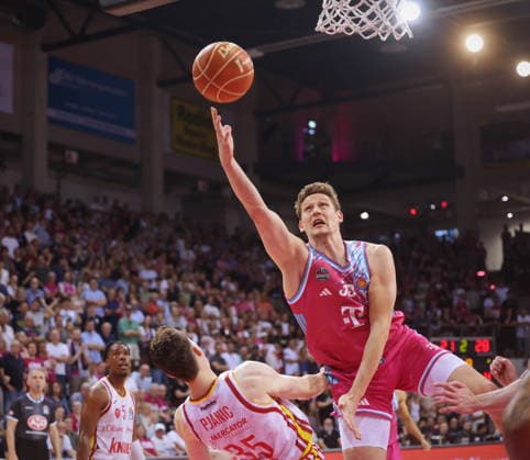Patrick Heckmann Telekom Baskets Bonn vs Fitness First Würzburg Wuerzburg Baskets Playoffs Quarterfinals Game 5 Season 2025 26
