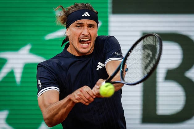 May 27, 2026, Paris, France, France: Alexander ZVEREV of Germany during the fourth day of the Roland-Garros 2026, French Open 2026, Grand Slam tennis tournament at Roland-Garros Stadium on May 27, 2026 in Paris, France. Paris France - ZUMAm308 20260527_zsp_m308_069 Copyright: xMatthieuxMirvillex
