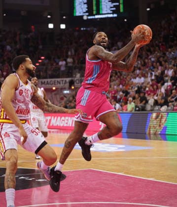 Jeff Garrett Telekom Baskets Bonn vs Fitness First Würzburg Wuerzburg Baskets Playoffs Quarterfinals Game 5 Season 2025 26