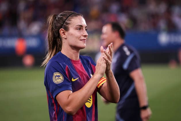 May 27, 2026, Sant Joan Despi, Barcelona, Spain: Alexia Putellas says goodbye to the fans in her final match as an FC Barcelona, Barca player after the Spanish Women league, Liga F, football match played between FC Barcelona and Real Sociedad at Johan Cruyff Stadium on May 27, 2026 in Sant Joan Despi, Barcelona. Sant Joan Despi Spain - ZUMAa181 20260527_zaa_a181_140 Copyright: xJavierxBorregox