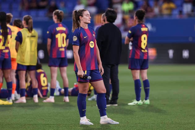 May 27, 2026, Sant Joan Despi, Barcelona, Spain: Alexia Putellas says goodbye to the fans in her final match as an FC Barcelona, Barca player after the Spanish Women league, Liga F, football match played between FC Barcelona and Real Sociedad at Johan Cruyff Stadium on May 27, 2026 in Sant Joan Despi, Barcelona. Sant Joan Despi Spain - ZUMAa181 20260527_zaa_a181_146 Copyright: xJavierxBorregox