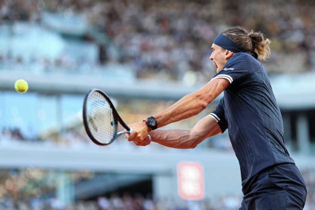 2026.05.27 Paryz Tenis French Open Roland Garros 2026 Tomas Machac - Alexander Zverev N z Alexander Zverev Foto Pawel Andrachiewicz PressFocus 2026.05.27 Paris Tennis - French Open Roland Garros 2026 Tomas Machac - Alexander Zverev Alexander Zverev Credit: Pawel Andrachiewicz PressFocus NEWSPIX.PL --- newspix.pl 