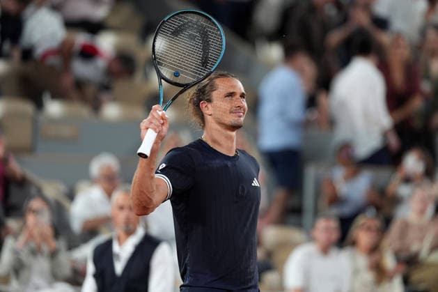 2026-05-27 2026 French Open - Day Four PARIS, FRANCE - MAY 27: Alexander Zverev of Germany during Day Four of the 2026 French Open at Roland Garros on May 27, 2026 in Paris, France. (Photo by Marleen Fouchier BSR Agency) Paris France Content not available for redistribution in The Netherlands directly or indirectly through any third parties. Copyright: xBSRxAgencyx