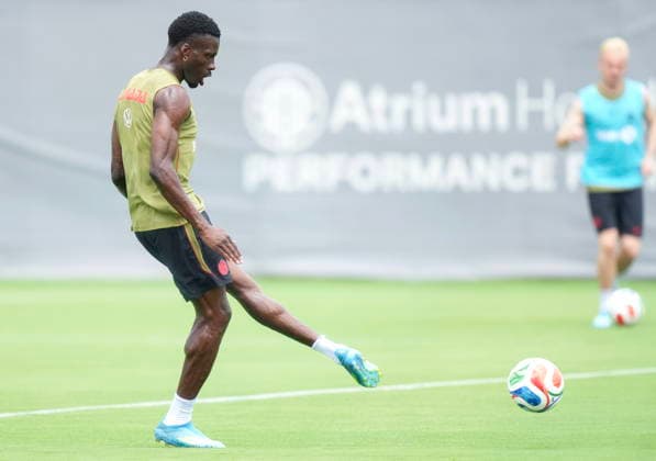 May 27, 2026, Charlotte, Nc, UNITED STATES: Canada forward Tani Oluwaseyi shoots the ball during Team Canada World Cup roster selection camp in Charlotte, N.C., on Wednesday, May 27, 2026. Canada News - May 27, 2026  - ZUMAc35_ 20260527_zaf_c35_189 Copyright: xNathanxDenettex