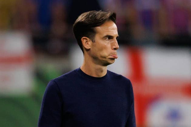Inigo Perez seen during UEFA Conference League 2026 final game between teams of Crystal Palace FC and Rayo Vallecano de Madrid (Maciej Rogowski Ball Raw Images) Leipzig Red Bull Arena Germany Copyright: xMaciejxRogowskix ROG4_CP_RAY_2526-105