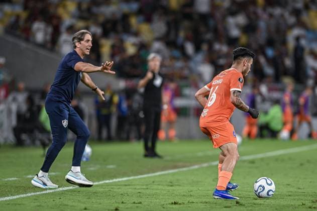 A match valid for the 2026 Copa Libertadores between Fluminense and Deportivo La Guaira. Fluminense coach Luis Zubeldia, during the match between Fluminense and Deportivo La Guaira, valid for the 2026 Copa Libertadores, at the Maracana stadium, on Wednesday night. .%g Copyright: xJaysonxBragax