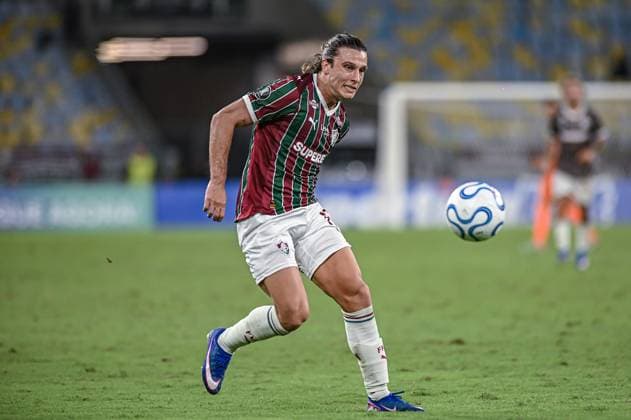 A match valid for the 2026 Copa Libertadores between Fluminense and Deportivo La Guaira. Fluminense player Agustin Canobbio, during a match between Fluminense and Deportivo La Guaira, valid for the 2026 Copa Libertadores, at the Maracana stadium, on Wednesday night. .%g Copyright: xJaysonxBragax