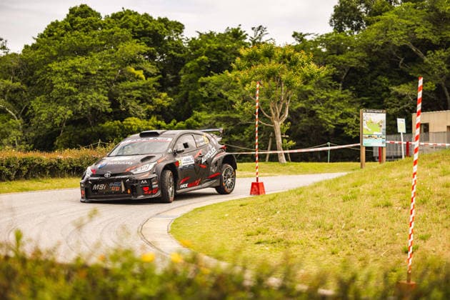 AUTO - WRC, Motorsport Rallye, WM - RALLY JAPAN 2026 26 Andrea LAFARJA, German MAUNE, Toyota GR Yaris Rally2, action during the 2026 Rally Japan, 7th round of the 2026 FIA WRC World Rally Car Championship, from May 28 to 30, 2026 at Toyota, Aichi, Japan - ToyotaJapan  Copyright: xNikosxKatikisx