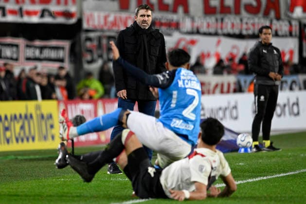 BUENOS AIRES, ARGENTINA - MAY 27: Eduardo Coudet DT of River Plate during the match between River Plate (Argentina) and Blooming (Bolivia) for the 6th round of Group H of the 2026 Copa Sudamericana at Estadio Mas Monumental Antonio Vespucio Liberti on May 27, 2026 in Buenos Aires, Argentina. (Photo by Diego Alberto Haliasz Imago) Distrito Federal Argentina Copyright: xDiegoxAlbertoxHaliaszx