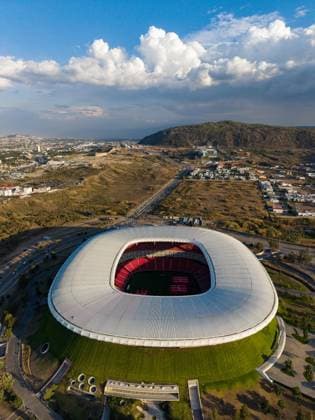(260528) -- ZAPOPAN, May 28, 2026 -- This drone photo taken on May 27, 2026 shows the Guadalajara Stadium in Zapopan, Jalisco State, Mexico. The Guadalajara Stadium will host four group-stage matches during the 2026 FIFA World Cup, WM, Weltmeisterschaft, Fussball ) (SP)MEXICO-ZAPOPAN-FOOTBALL-FIFA WORLD CUP-STADIUM LixMuzi 