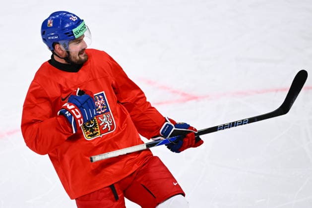 Czech Jan Scotka attends Czech national Ice hockey, Eishockey team training session at the 2026 IIHF Ice Hockey World Championship, WM, Weltmeisterschaft in Swiss Life Arena, Zurich, Switzerland, on May 28, 2026. (CTKxPhoto RadekxPetrasek) CTKPhotoP2026052802660  CTKPhotoP2026052802660