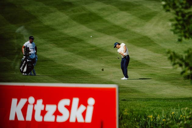GOLF - Austrian Alpine Open KITZBUEHEL,AUSTRIA,28.MAY.26 - GOLF - DP World Tour, Austrian Alpine Open, GC Kitzbuehel-Schwarzsee-Reith. Image shows Maximilian Steinlechner (AUT).  GEPAxpictures xAlexanderxSolc