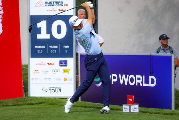 KITZBÜHEL, AUSTRIA - 28.05.2026: Yannik PAUL (GER) of Austrian Alpine Open 2025 at Golfclub Kitzbühel-Schwarzsee-Reith on May 28, 2026 in Austria.
