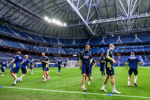 Football, Sweden national team, Training