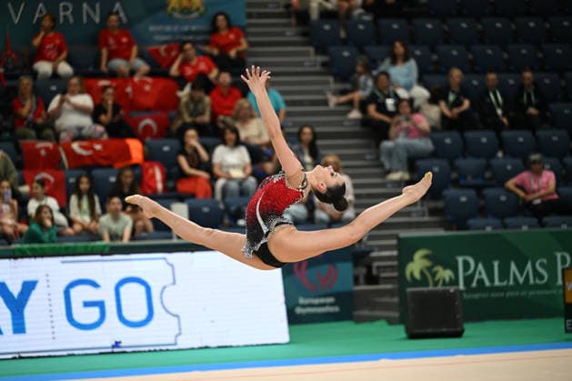 IPA85129871 - HARNASKO Alina (BLR) during European Championships in Rhythmic gymnastics, Rhythmische Sportgymnastik, RSG Gymnastics in Varna, Bulgaria, May 28 2026  Copyright: xFilippoxTomasi IPAxSportx xx 85129871