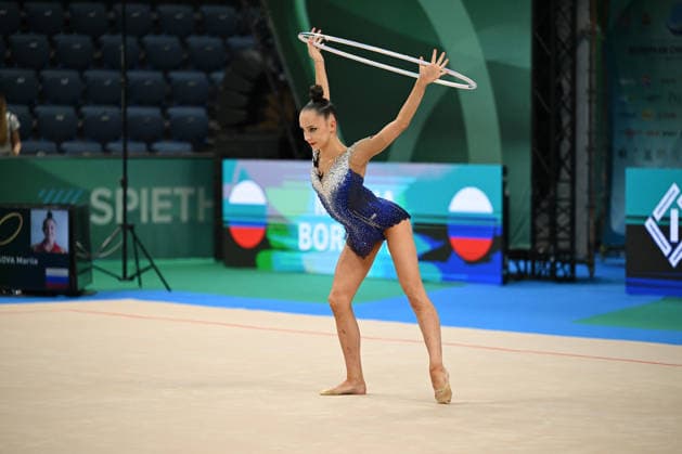 IPA85129876 - BORISOVA Mariia (RUS) during European Championships in Rhythmic gymnastics, Rhythmische Sportgymnastik, RSG Gymnastics in Varna, Bulgaria, May 28 2026  Copyright: xFilippoxTomasi IPAxSportx xx 85129876