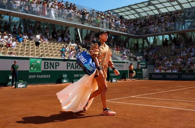 Japanese Naomi Osaka pictured during at the Roland Garros French Open tennis tournament, in Paris, France, Thursday 28 May 2026. This year s tournament takes place from 18 May to 07 June. VIRGINIExLEFOUR  x175245756x