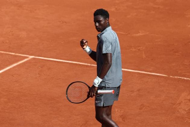 ROLAND GARROS PHOTOPQR LE PARISIEN LP Arnaud Journois (Staff) ; PARIS ; 28 05 2026 ; le 28 mai 2026 - Paris - Stade Roland Garros - Tennis - Internationaux de France - Simple Messieurs Court Suzanne Lenglen - 2ème tour - Moise Kouame vs Adolfo Daniel Vallejo. Ici Moise Kouame. Photo Le Parisien Arnaud Journois Roland Garros French Open tennis tournament, in Paris, France, on 28 May 2026 PARIS France  Copyright: xPHOTOPQR LExPARISIEN MAXPPPxLPx xArnaudxJournoisx(Staff)x 20260528LPA6663 20260528LPA6663