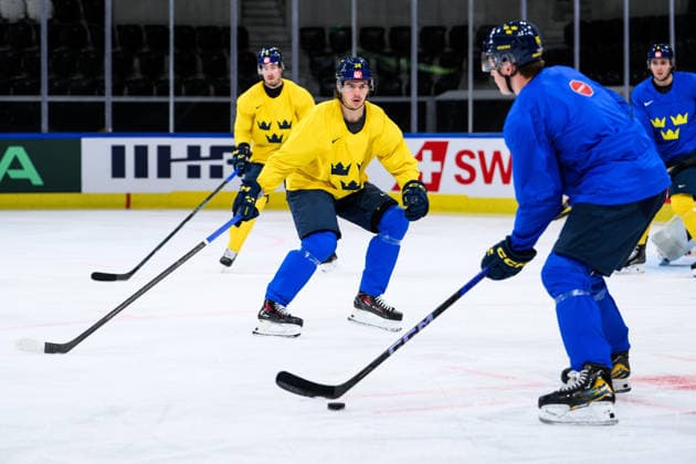 Ice hockey, World Championship, National Team Sweden, Training