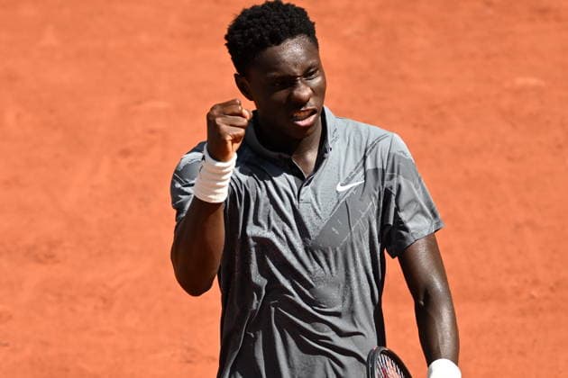 2026 French Open (Roland-Garros) - Day 5 PARIS, FRANCE - MAY 28: Adolfo Daniel Vallejo (not seen) of Paraguay competes against Moise Kouame of France during the men s singles second round on day five of the 2026 French Open in Paris, France on May 28, 2026. Burak Akbulut Anadolu Paris France. Editorial use only. Please get in touch for any other usage.  Copyright: x2026xAnadoluxBurakxAkbulutx